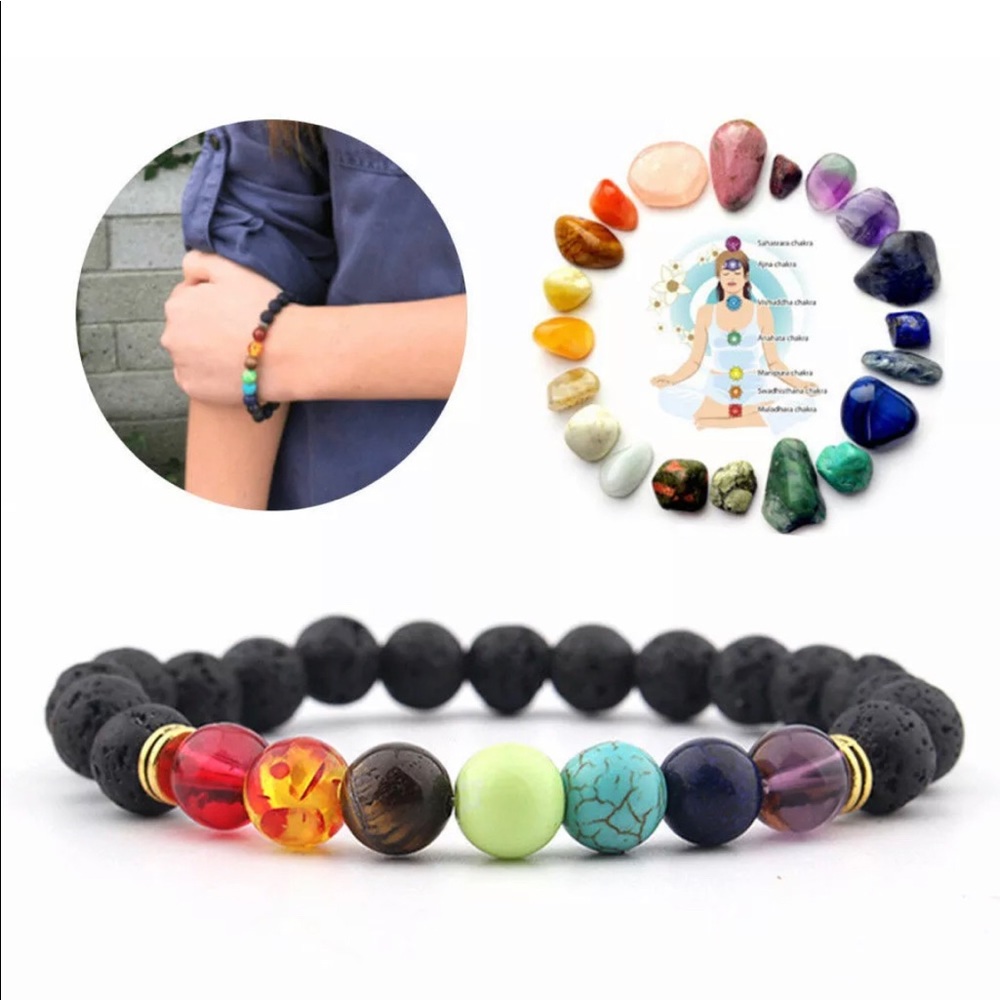 7 Chakra Healing Beaded Bracelet